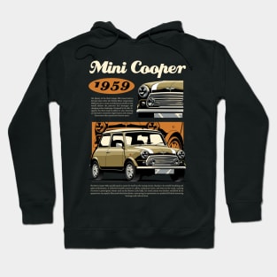 Mini Cooper 1959 MK1 Morris Hoodie